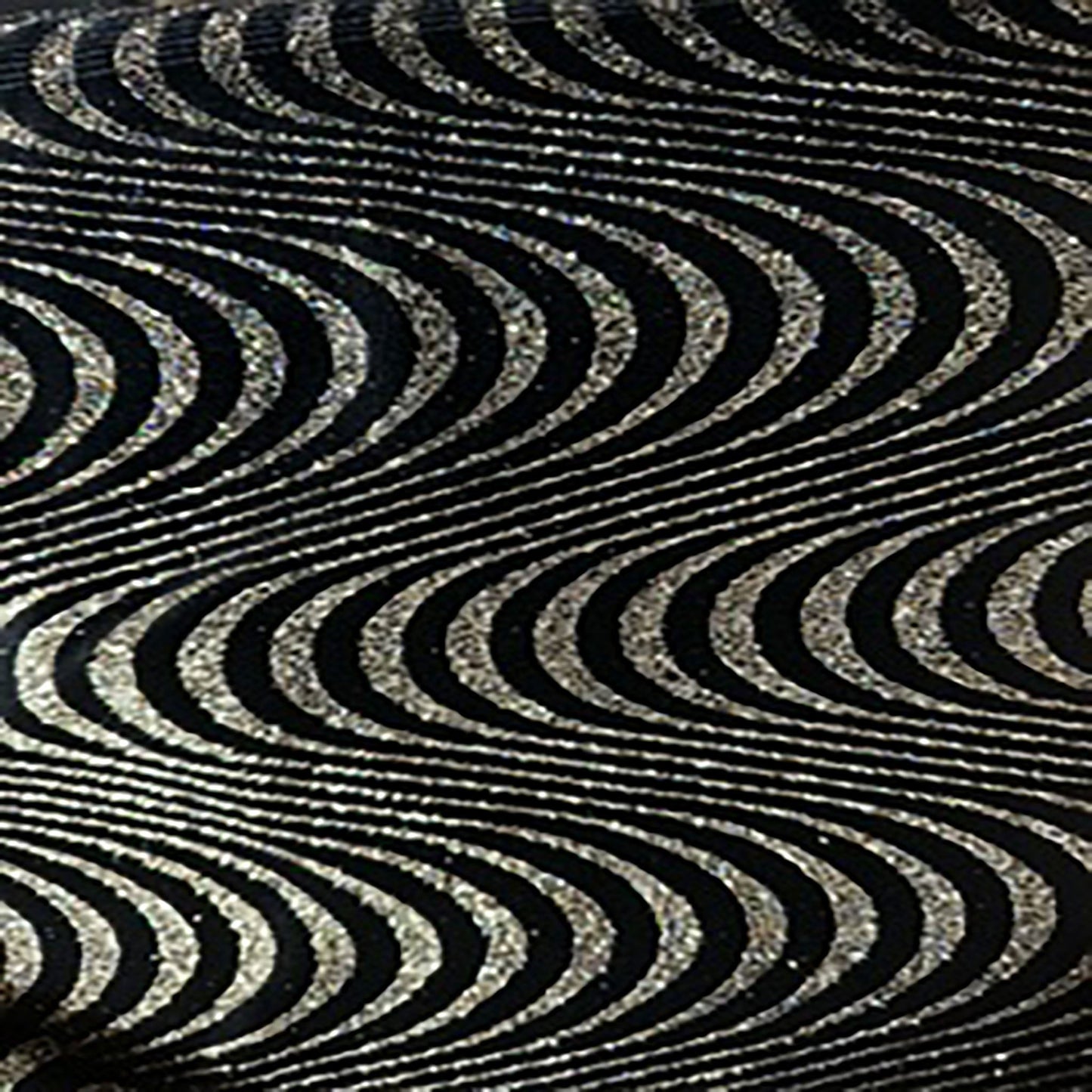 Wave Glitter Stretch Velvet Polyester Spandex Fabric | Spandex Palace-2